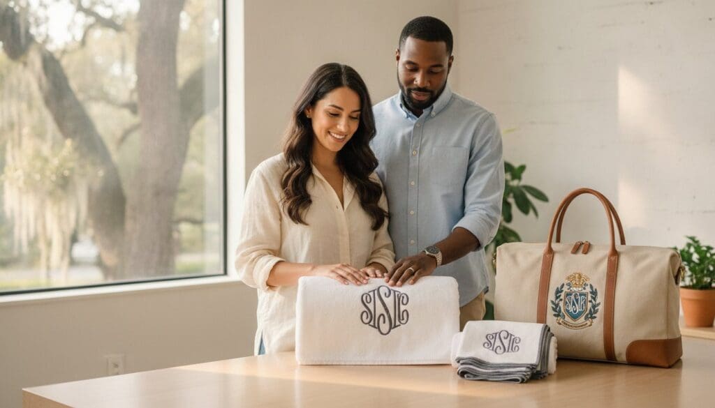 The Ultimate Guide to Custom Embroidered Wedding Gifts in Houston (2026)