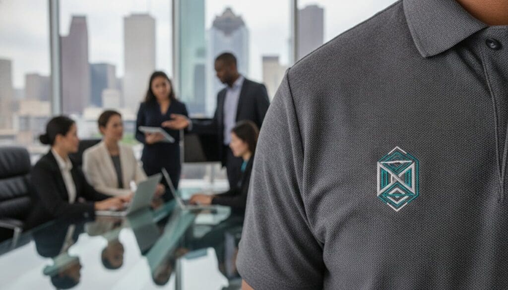 Custom Embroidered Work Shirts in Houston: The Ultimate Guide to Professional Branding