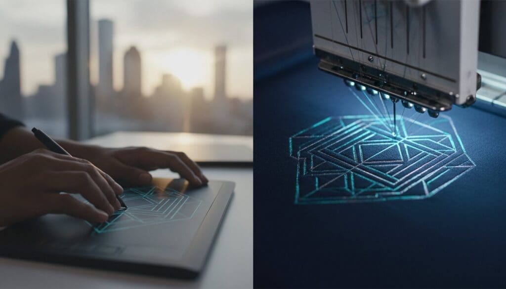 Digitizing Complex Embroidery Logos in Houston: A Guide