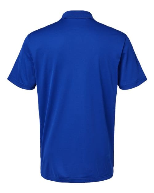 Adidas A430 Men's Performance Piqué Polo - Collegiate Royal back