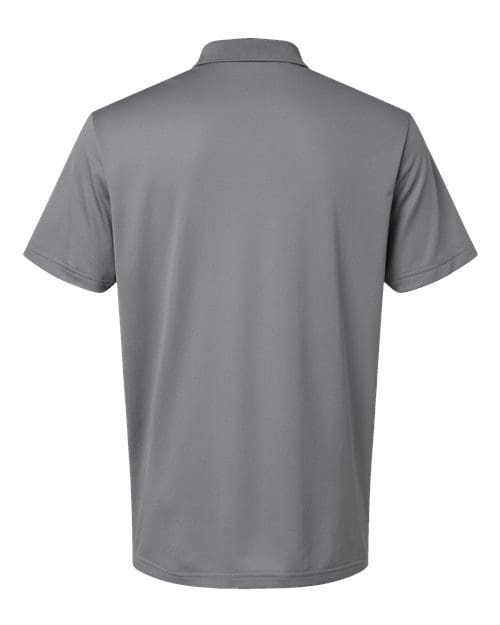 Adidas A430 Men's Performance Piqué Polo - Grey Three back