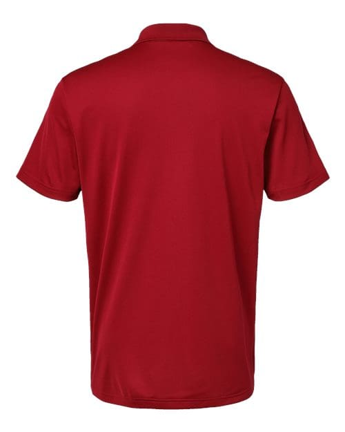 Adidas A430 Men's Performance Piqué Polo - Power Red back