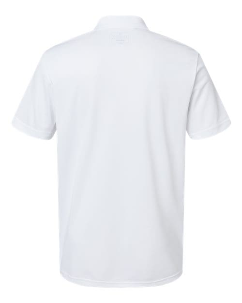 Adidas A430 Men's Performance Piqué Polo - White back