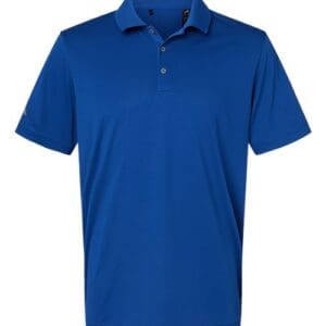 Adidas A230 Men's Performance Polo - Collegiate Royal front