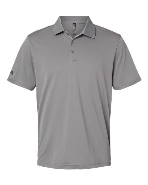 Adidas A230 Men's Performance Polo - Grey Three front