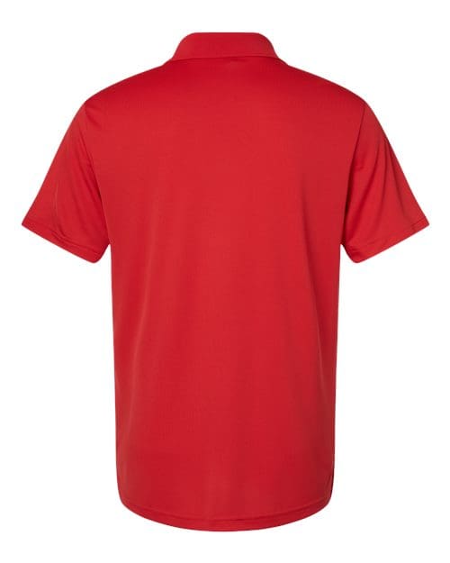 Adidas A230 Men's Performance Polo - Collegiate Red back
