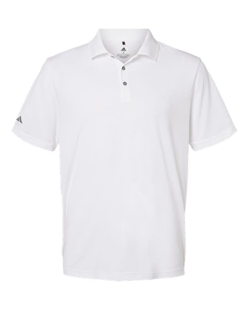 Adidas A230 Men's Performance Polo - White front