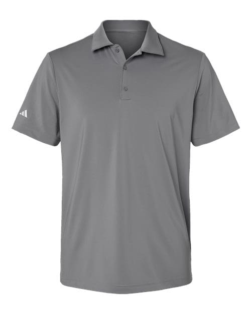 Adidas A514 Men's Ultimate365 Solid Polo - Grey Three front