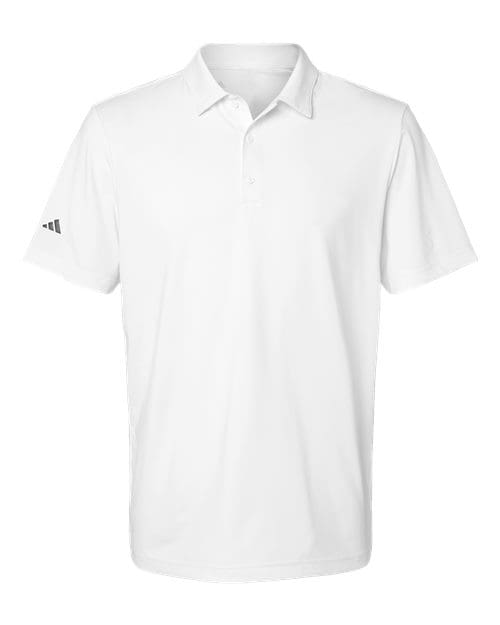 Adidas A514 Men's Ultimate365 Solid Polo - White front