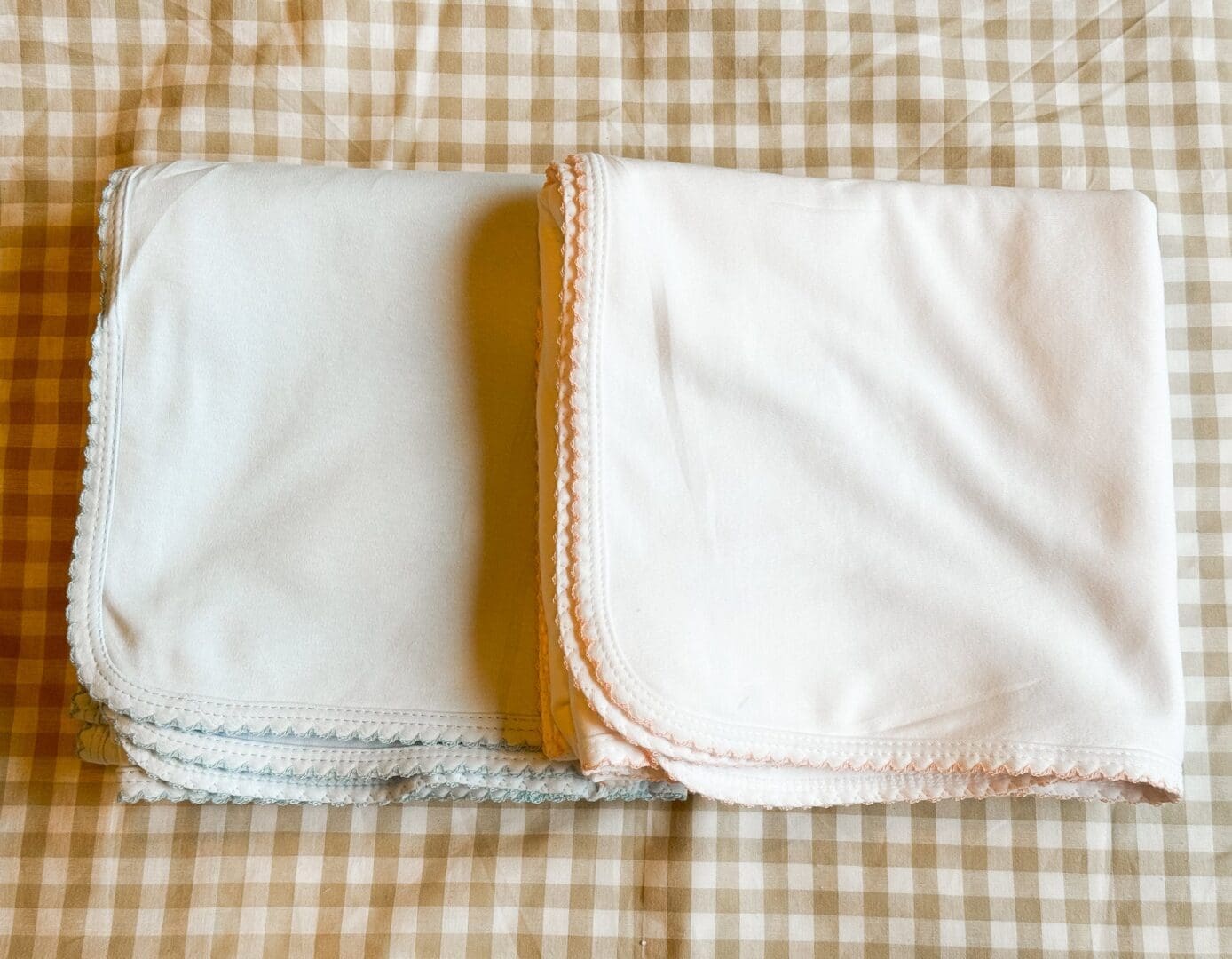 Levi and Lane Picot Trim Cotton Blanket
