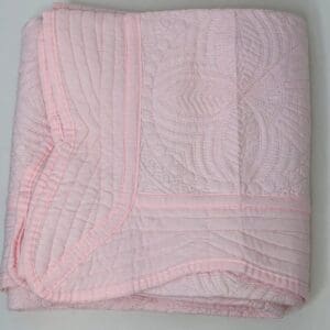 Levi and Lane Heirloom Quilted Baby Blanket