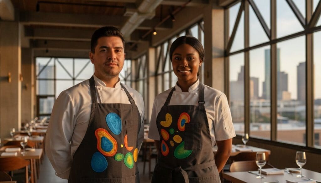 Custom Restaurant Aprons: Houston 2026 Branding Guide