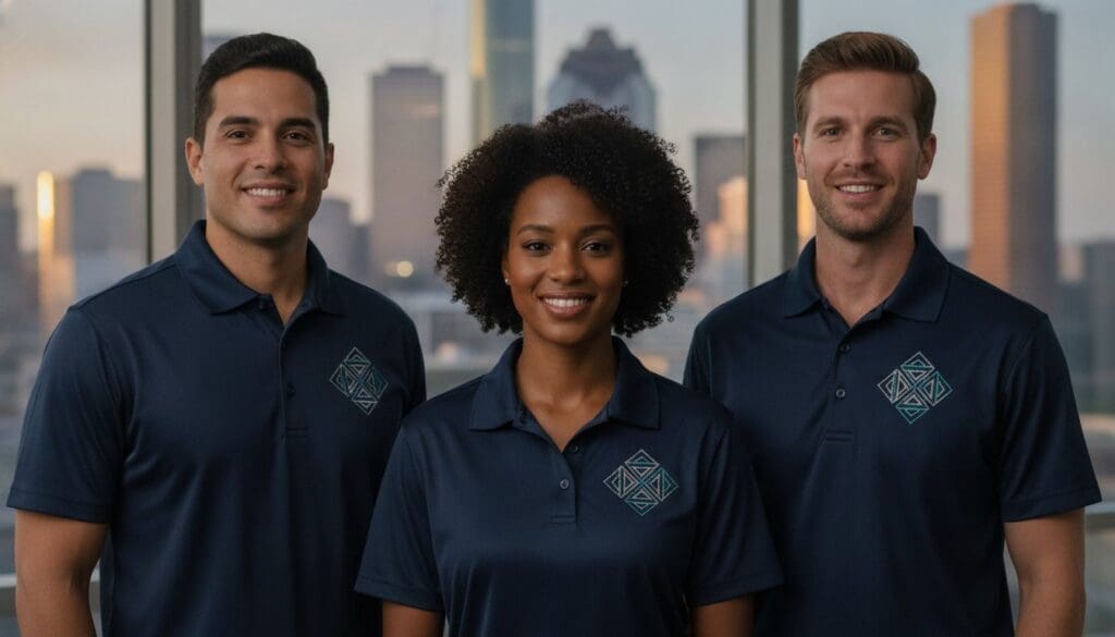 Embroidered Work Shirts in Houston: The Ultimate Guide to Professional Branding
