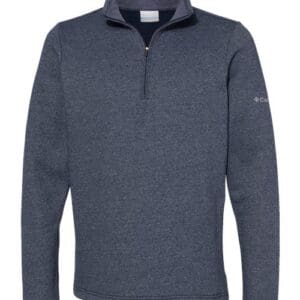 Columbia 212487 Men's Great Hart Mountain™ III Half-Zip Pullover - Collegiate Navy front