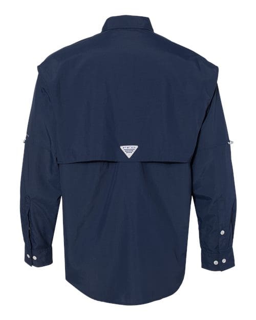 Columbia 212463 Men's PFG Bahama™ II Long Sleeve Shirt - Collegiate Navy back