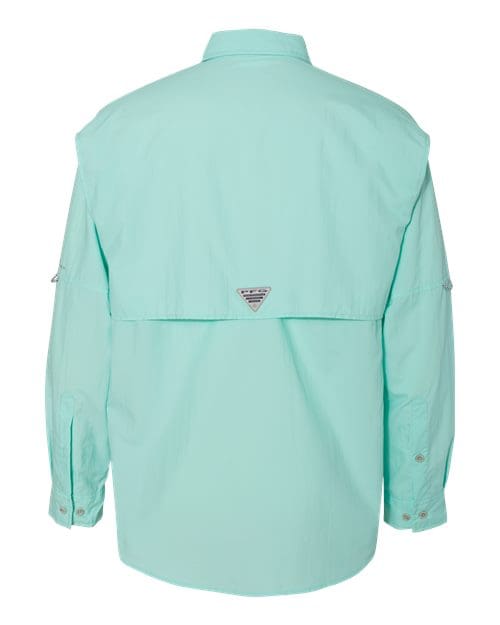 Columbia 212463 Men's PFG Bahama™ II Long Sleeve Shirt - Gulf Stream back