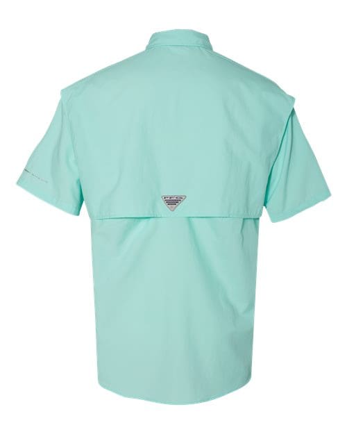 Columbia 212464 Men's PFG Bahama™ II Short Sleeve Shirt - Gulf Stream back