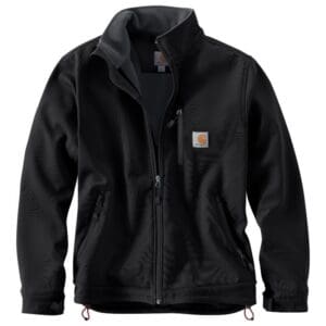 Carhartt 102199 Men's Crowley Softshell Jacket in Black, front
