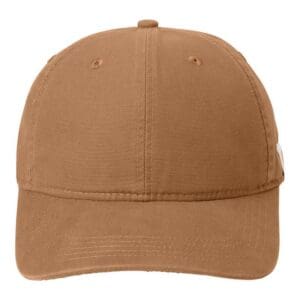 Carhartt CT103938 Cotton Canvas Cap - Carhartt Brown front