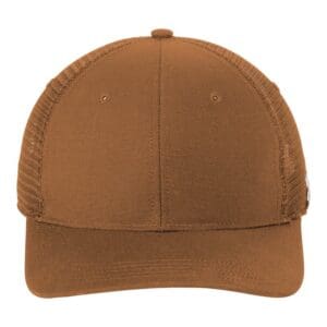 Carhartt CT105298 Canvas Mesh Back Cap - Carhartt Brown front