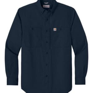 Carhartt CT106689 Rugged Professional™ Series Long Sleeve Shirt - Navy front