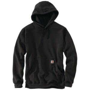 Carhartt K121 Men's Loose Fit Midweight Hoodie in Black, front
