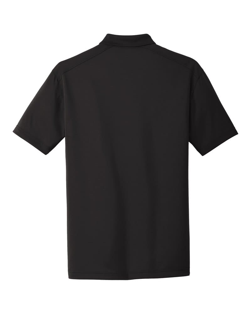 CornerStone CS418 Select Lightweight Snag-Proof Polo - Black back