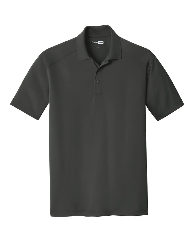 CornerStone CS418 Select Lightweight Snag-Proof Polo - Charcoal front