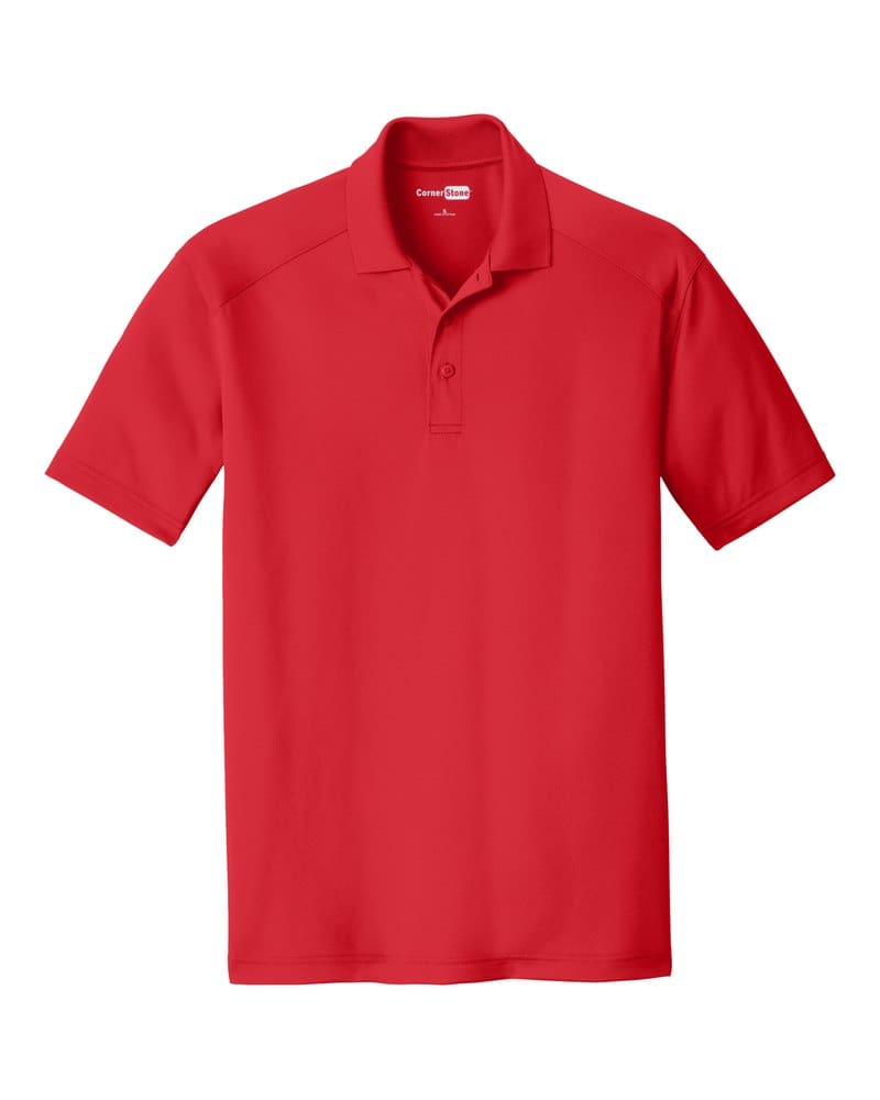 CornerStone CS418 Select Lightweight Snag-Proof Polo - Red front