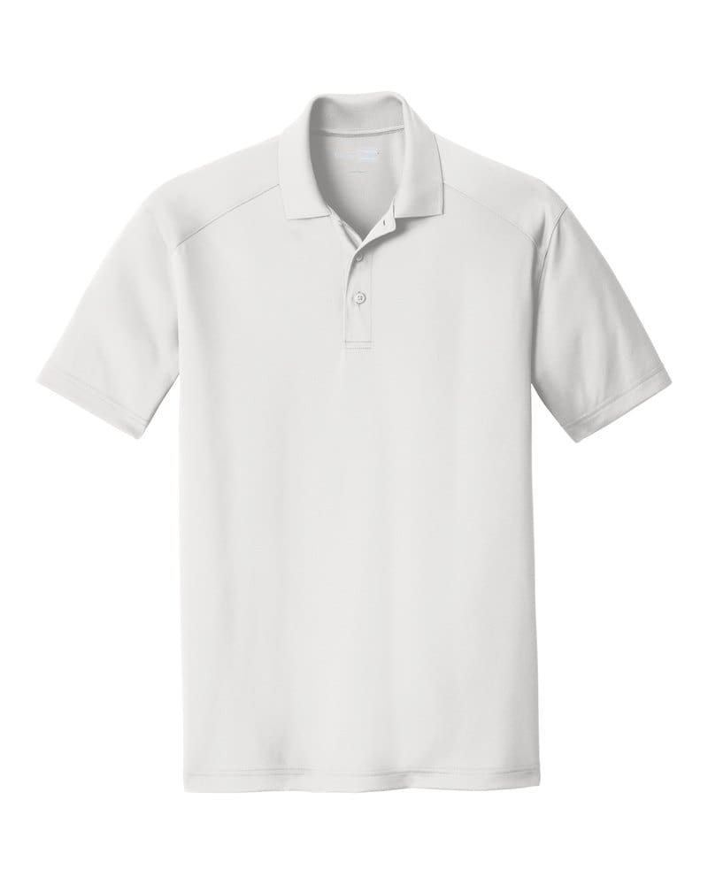 CornerStone CS418 Select Lightweight Snag-Proof Polo - White front