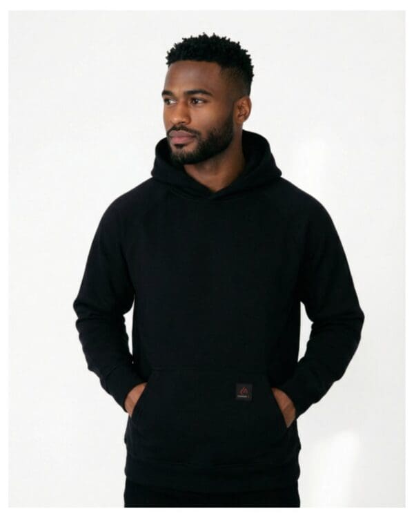 Forge FR MFRHDY0033 Men's FR Pullover Hoodie in Black, front