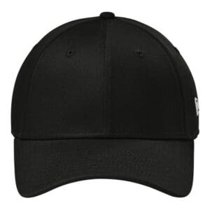 New Era NE1000 Structured Stretch Cotton Cap - Flag Black front