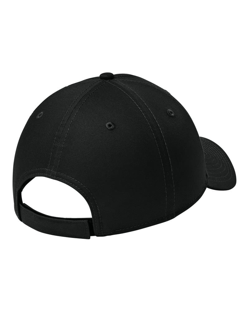 New Era NE200 Adjustable Structured Cap - Flag Black back