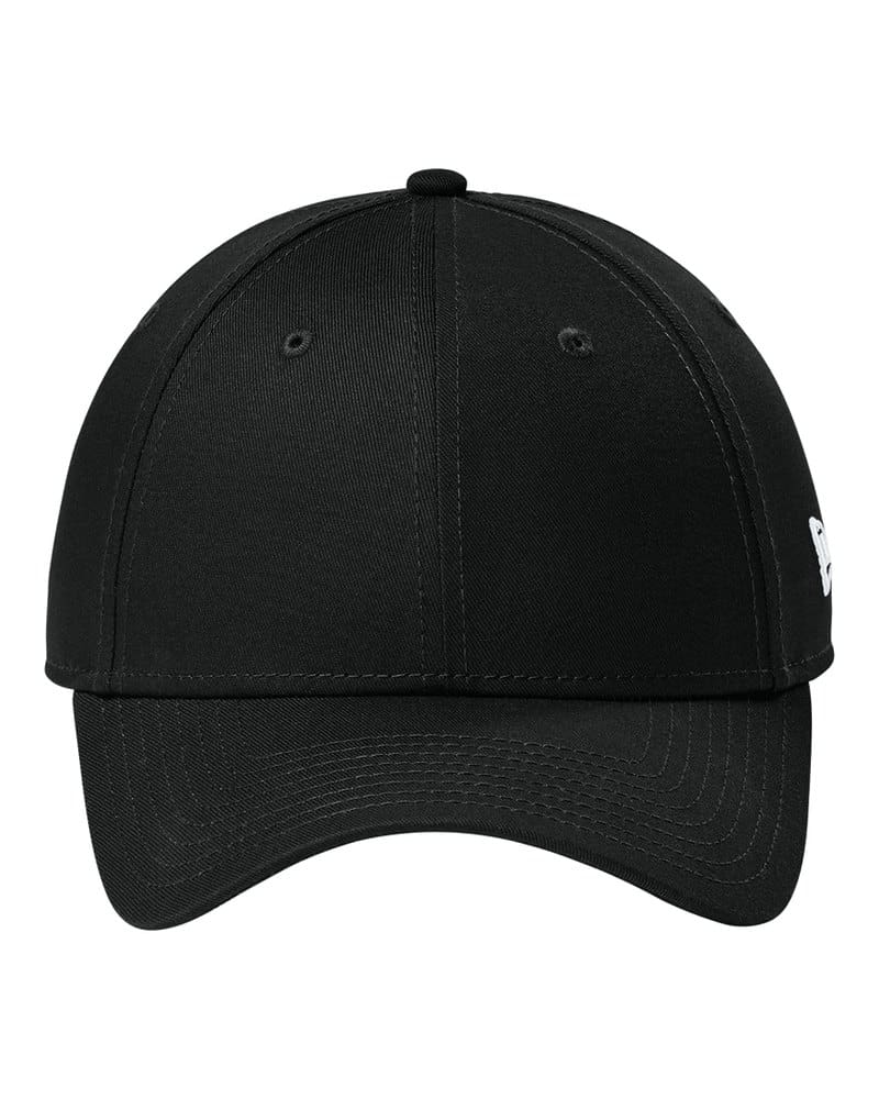 New Era NE200 Adjustable Structured Cap - Flag Black front