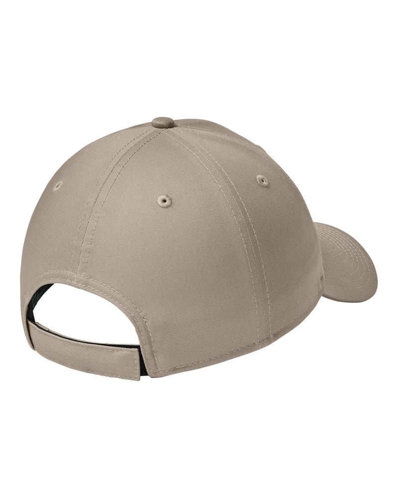 New Era NE200 Adjustable Structured Cap - Flag Khaki back