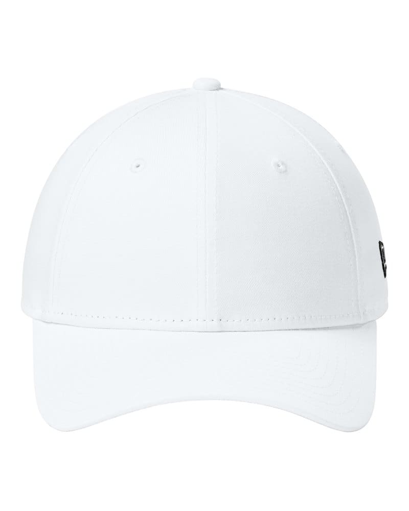 New Era NE200 Adjustable Structured Cap - Flag White front