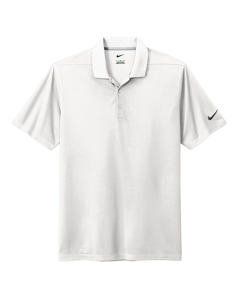 Nike NKDC1963 Dri-FIT Micro Pique 2.0 Polo - White front