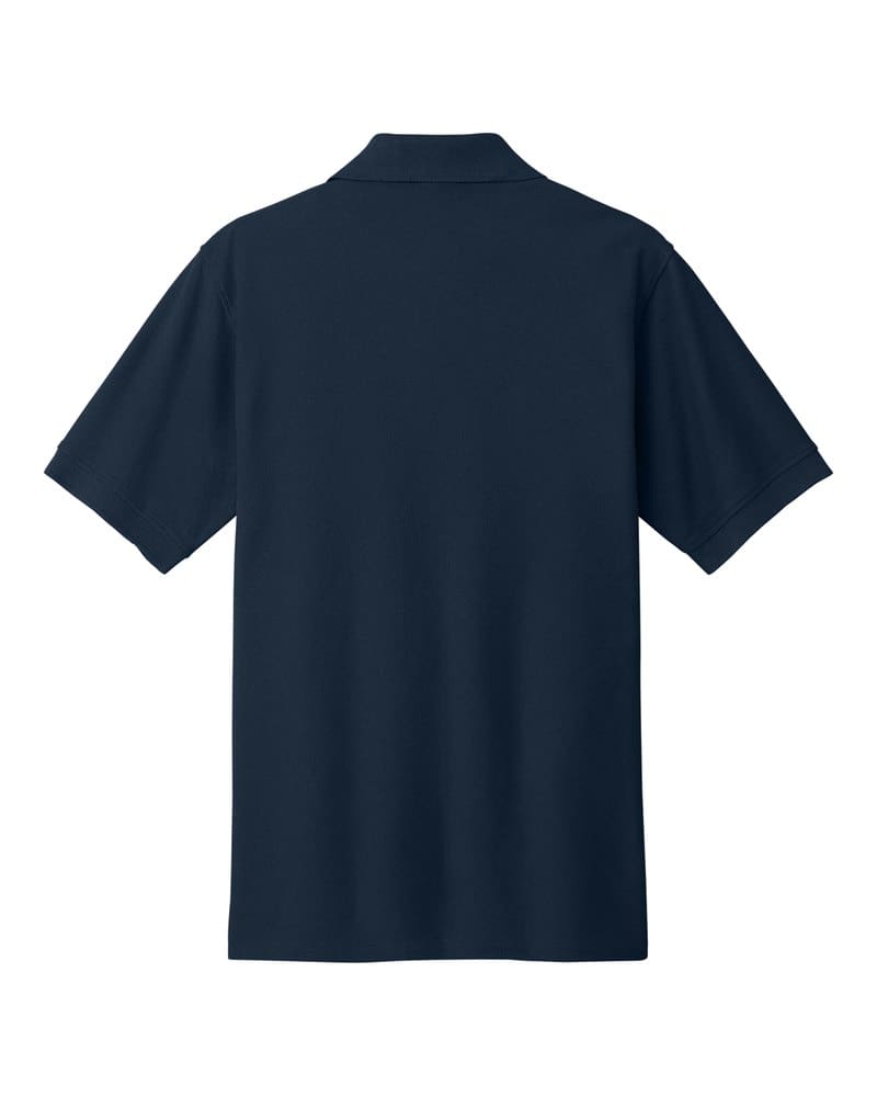 Port & Company KP155 Core Blend Pique Polo - Deep Navy back