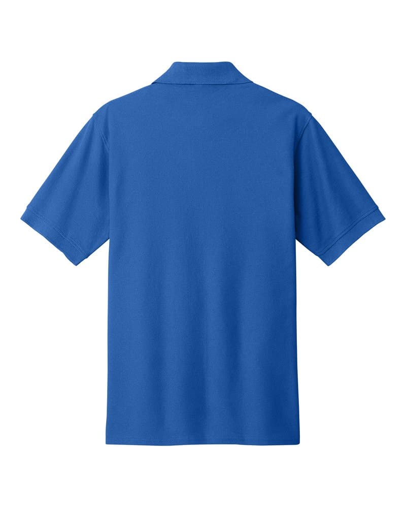 Port & Company KP155 Core Blend Pique Polo - Royal back