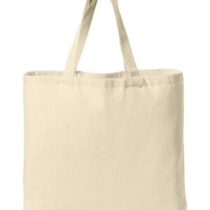 Port Authority B050 Ideal Twill Convention Tote - Natural front