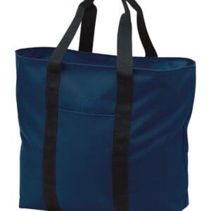 Port Authority B5000 All-Purpose Tote - Navy/Black front