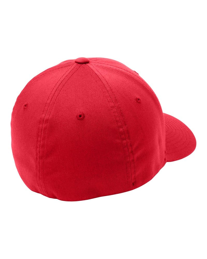 Port Authority C865 Flexfit® Cap - Red back