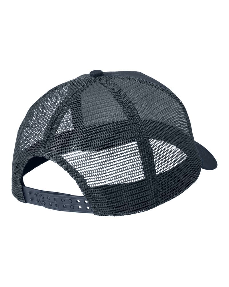 Port Authority C932 5-Panel Snapback Cap - Navy back