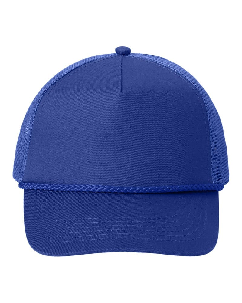 Port Authority C932 5-Panel Snapback Cap - Royal front