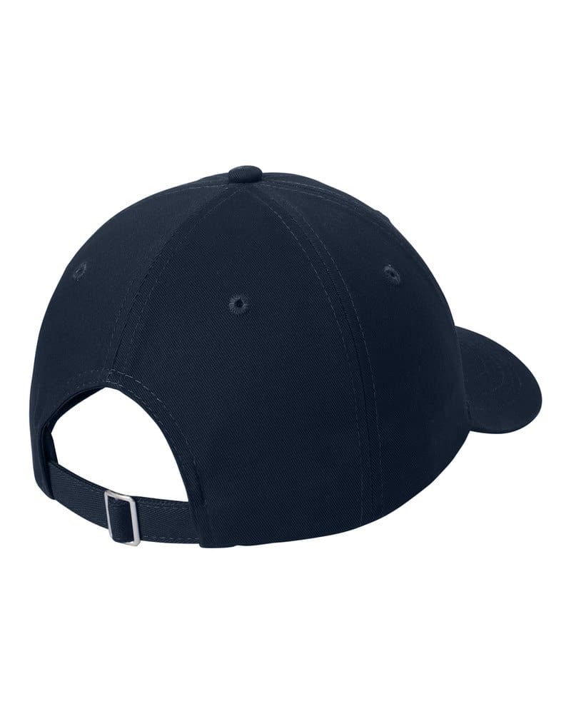 Port Authority CP77 Brushed Twill Low Profile Cap - Navy back