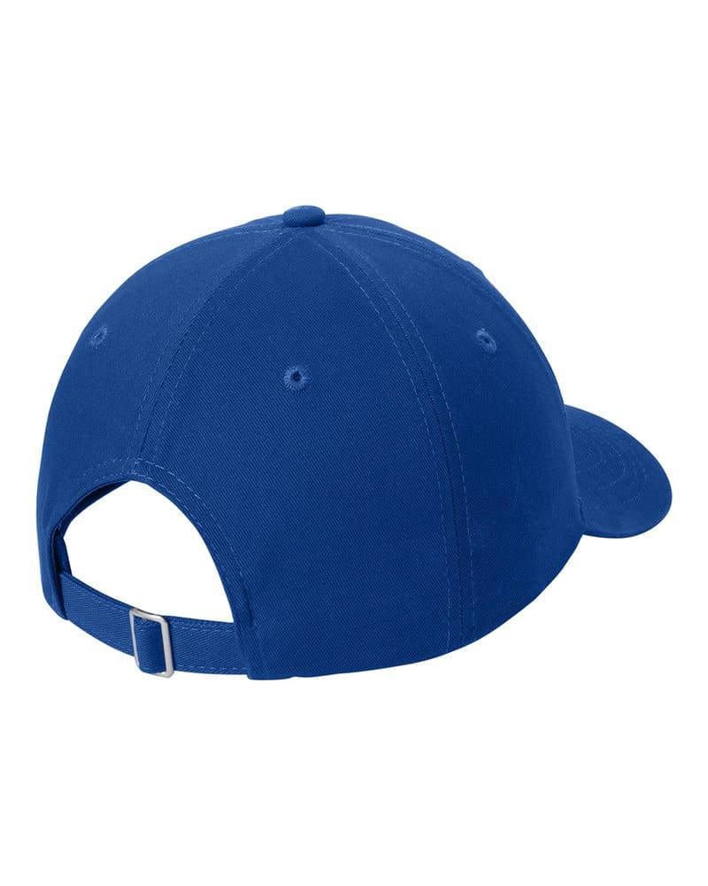 Port Authority CP77 Brushed Twill Low Profile Cap - Royal back