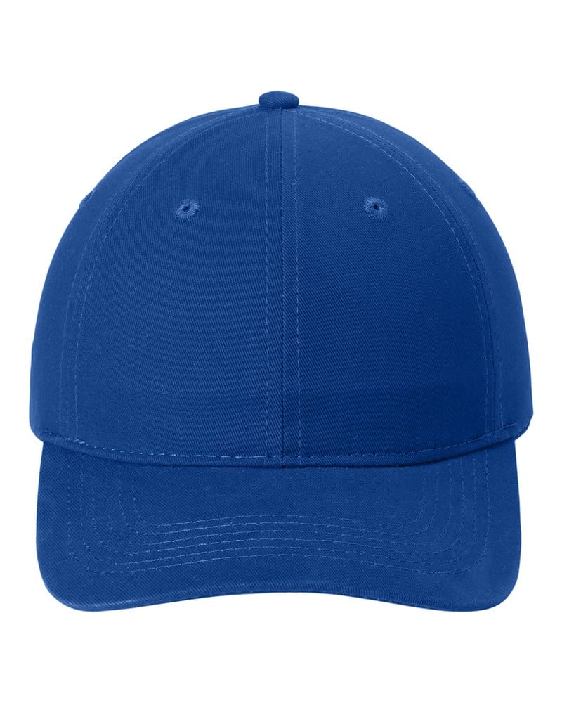 Port Authority CP77 Brushed Twill Low Profile Cap - Royal front