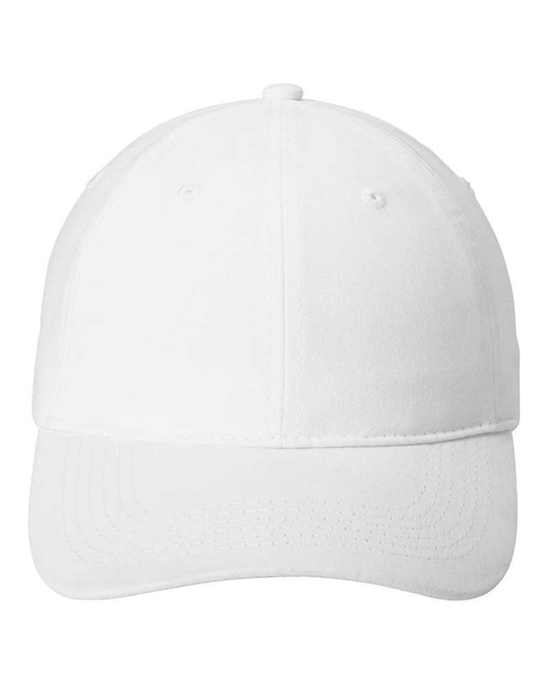 Port Authority CP77 Brushed Twill Low Profile Cap - White front