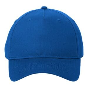 Port Authority CP86 Five-Panel Twill Cap - Royal front