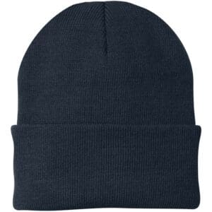 Port Authority CP90 Knit Cap - Navy front
